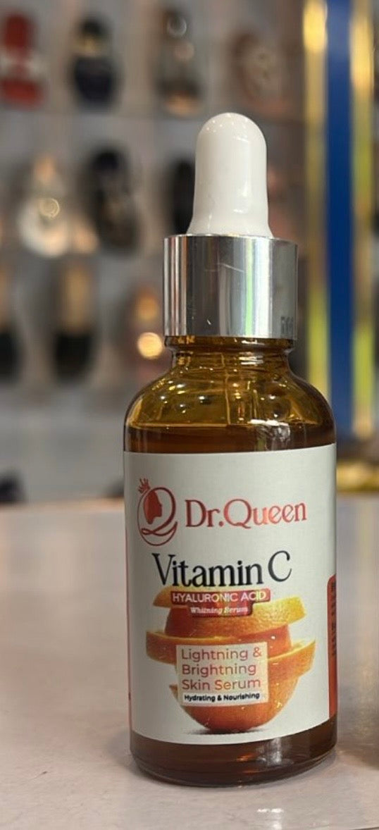 Dr. Queen Vitamin C & Hyaluronic Acid Skin Serum (Lightning & Brightening)