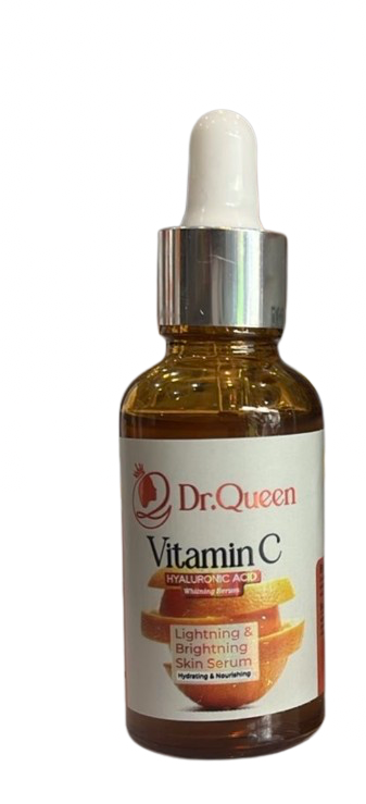 Dr. Queen Vitamin C & Hyaluronic Acid Skin Serum (Lightning & Brightening)