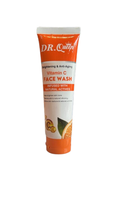 DR. Queen Vitamin C Face Wash - Brightening & Anti-Aging Formula
