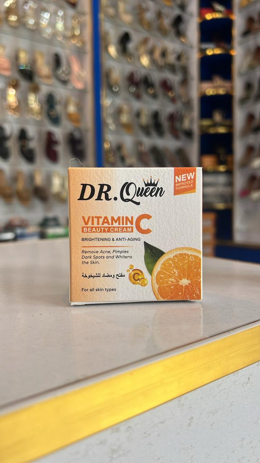 DR. Queen Vitamin C Beauty Cream - Brightening & Anti-Aging Formula